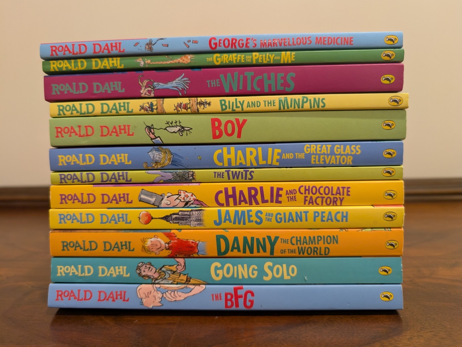 Roald Dahl Lot of 12 Books Puffin PB Set Illustrated by Quentin Blake