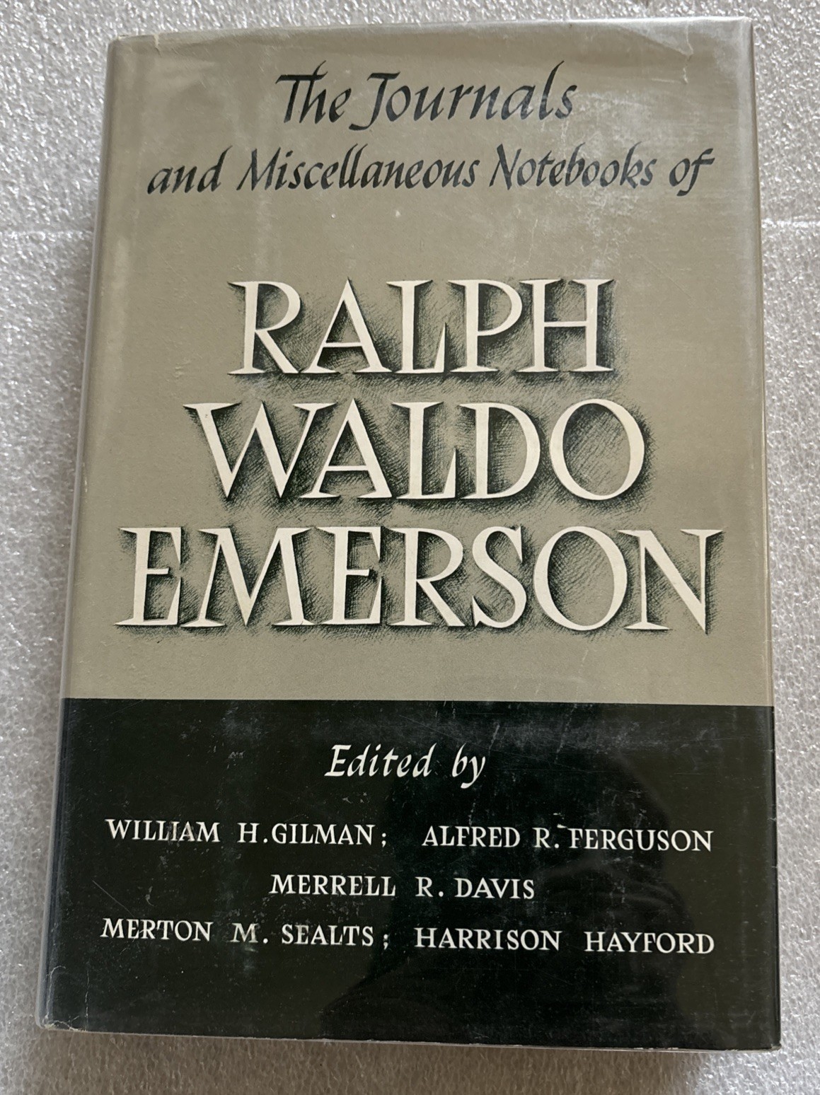 the journals and miscellaneous notebooks of ralph waldo emerson volume VII HCDJ
