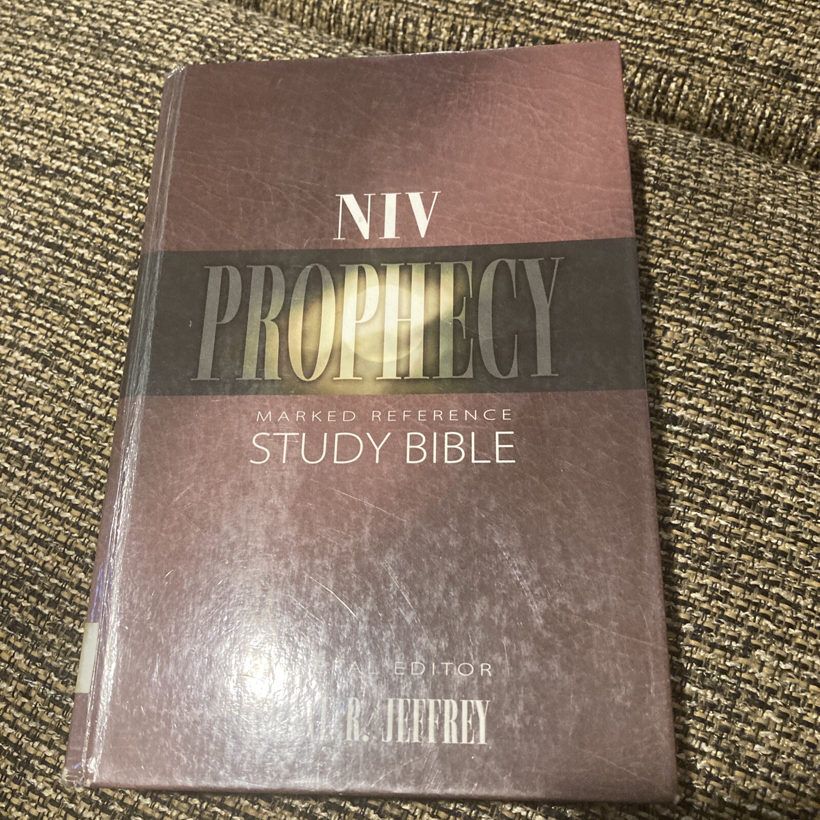 Prophecy Marked Reference Study Bible by Grant R. Jeffrey (Hardcover)
