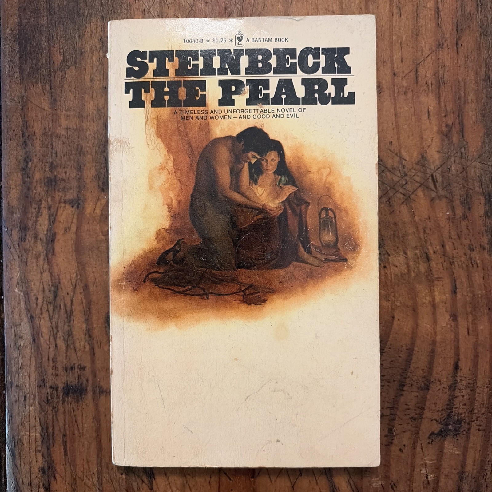 The Pearl John Steinbeck 1974 Bantam Edition Classic Fiction