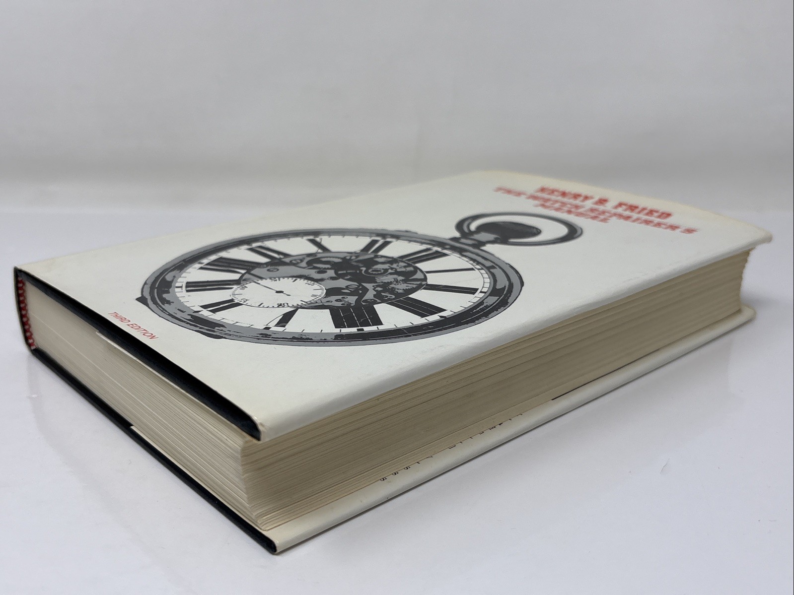 THE WATCH REPAIRER’S MANUAL BY HENRY FRIED 1974 THIRD EDITION HC/DJ ILLUSTRATED
