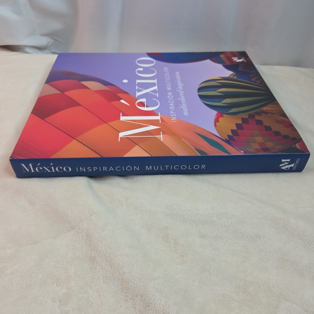 MEXICO: Inspiracion Multicolor Multicolored Inspiration Bilingual HC Oversize Bk