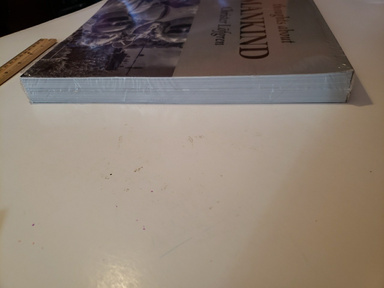 MAN – Thoughts About Mankind, Christer Löfgren, Paperback Book Sealed
