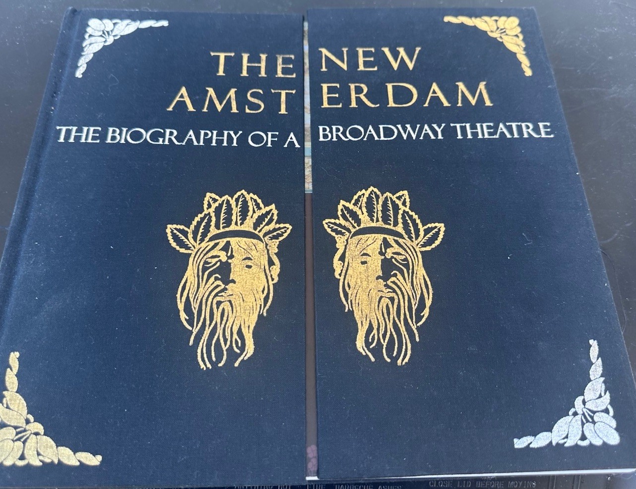 The New Amsterdam The Biography Of A Broadway Theatre 1997 Hardcover 1st Ed Copy