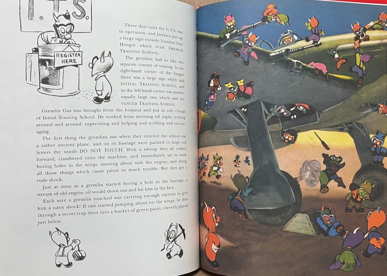 The Gremlins : The Lost Walt Disney Production / Roald Dahl / Dark Horse HC LN