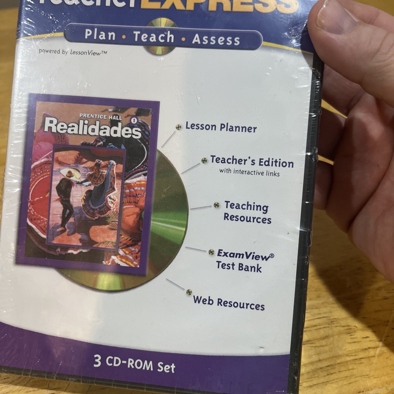 Teacher Express 3 CD-ROM Set REALIDADES 1 By Prentice Hall Brand New Sealed