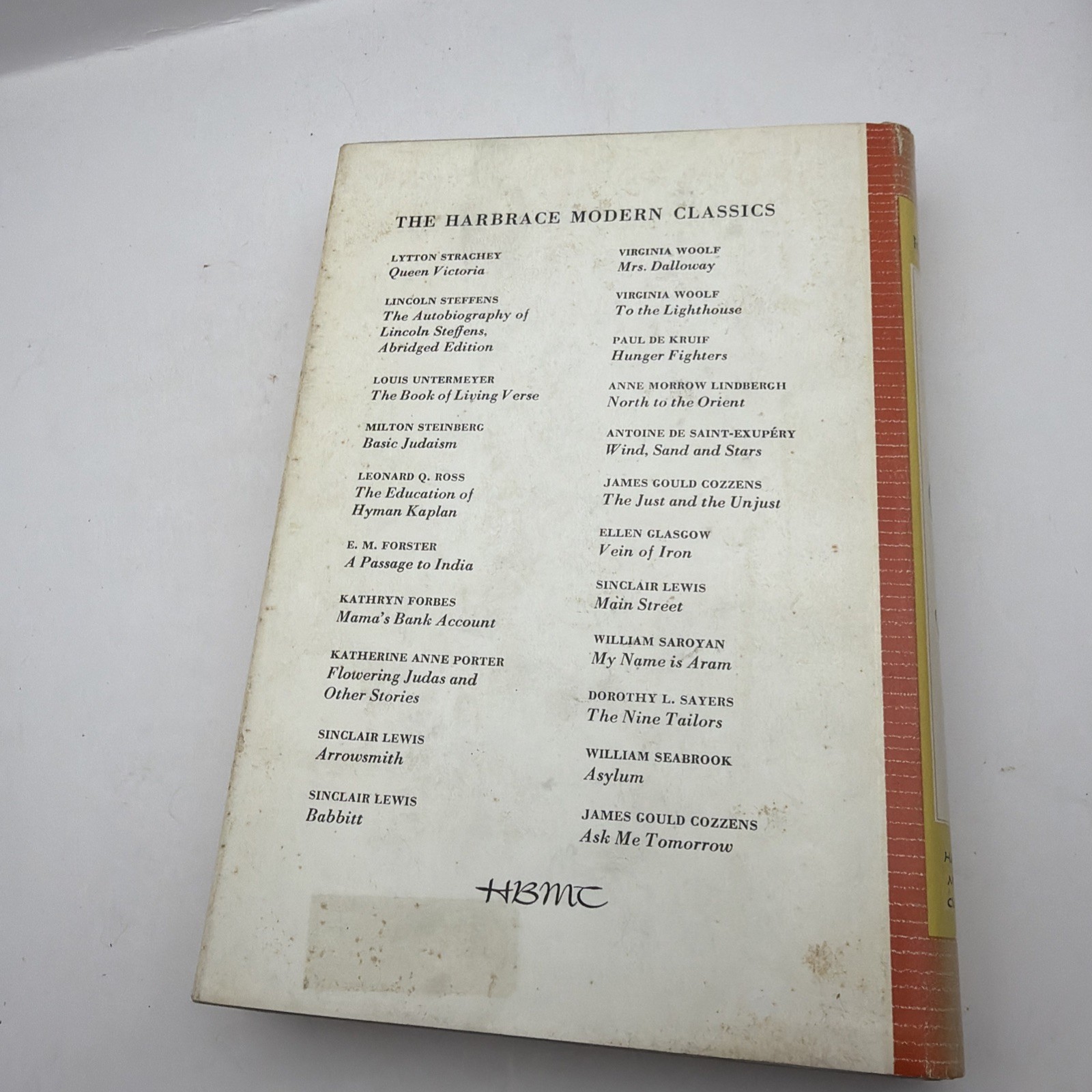 A Passage to India (Harbrace Modern Classics, No. 1-B)