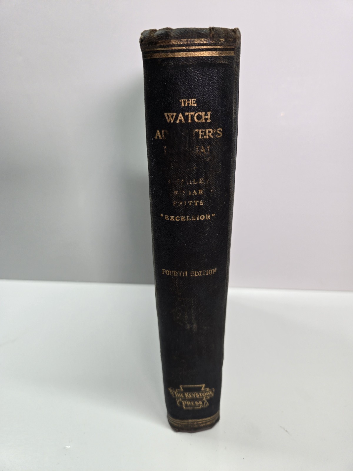 The Watch Adjusters Manual Charles E. Fritts 1912 Hardcover Book Fourth Edition