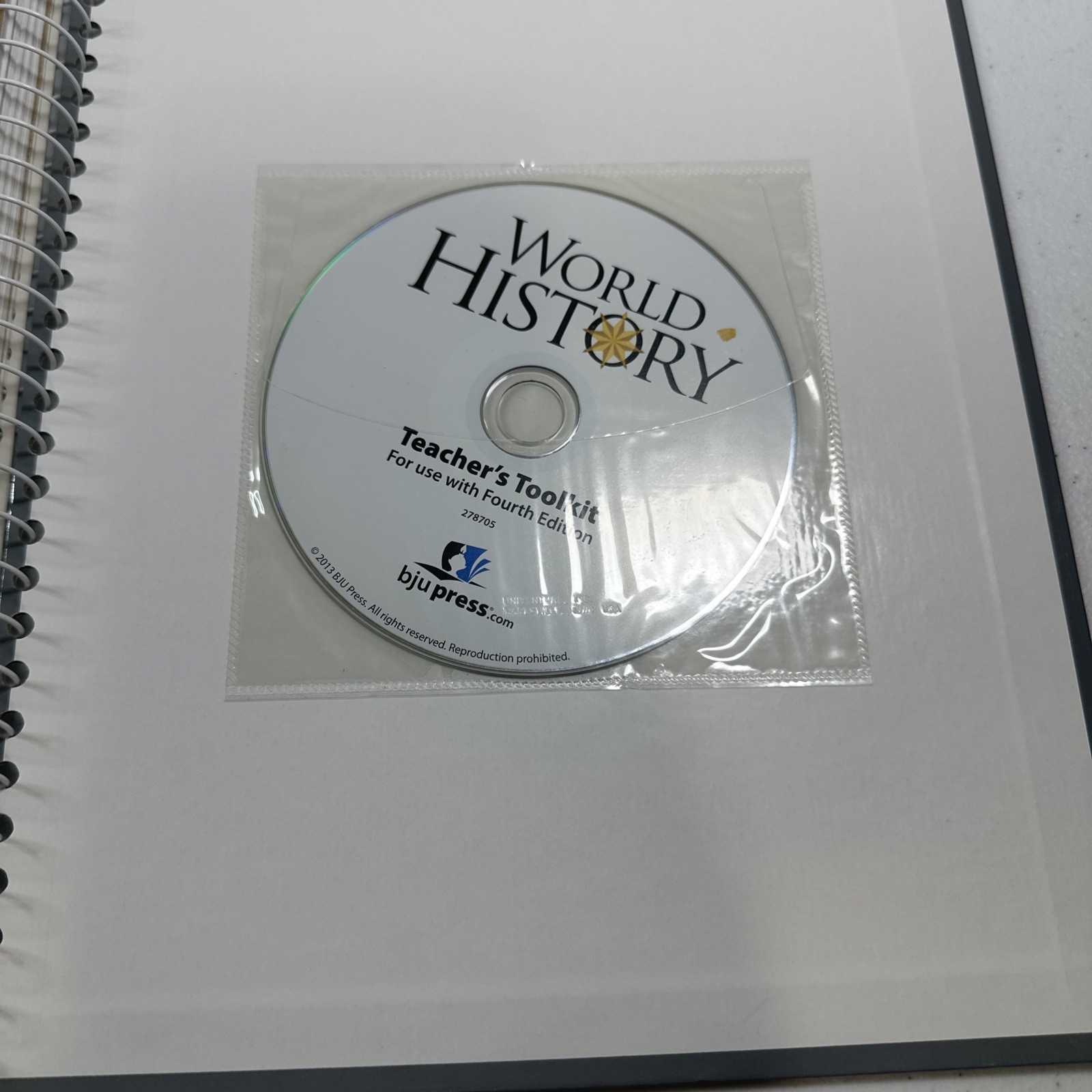 BJU Press World History Grade 10 Teacher’s Edition 4th Edition Part A With CD
