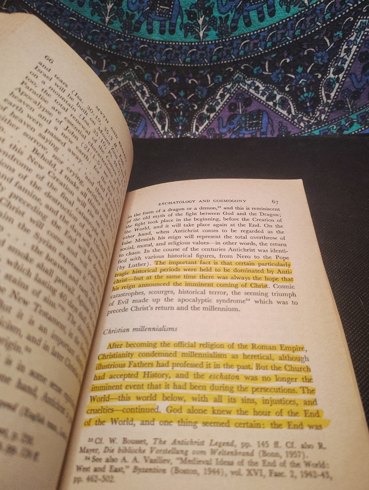 Myth and Reality Cosmos and History Mircea Eliade Myth and Meaning Levi-Strauss