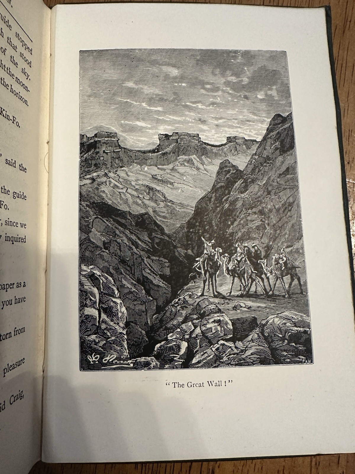 Antique Book 1800s Tribulations Of A Chinaman Jules Verne London Print Sampson
