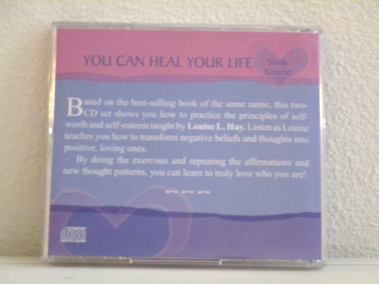 You Can Heal Your Life Study Course Louise Hay Audio CD (2 CD Set)