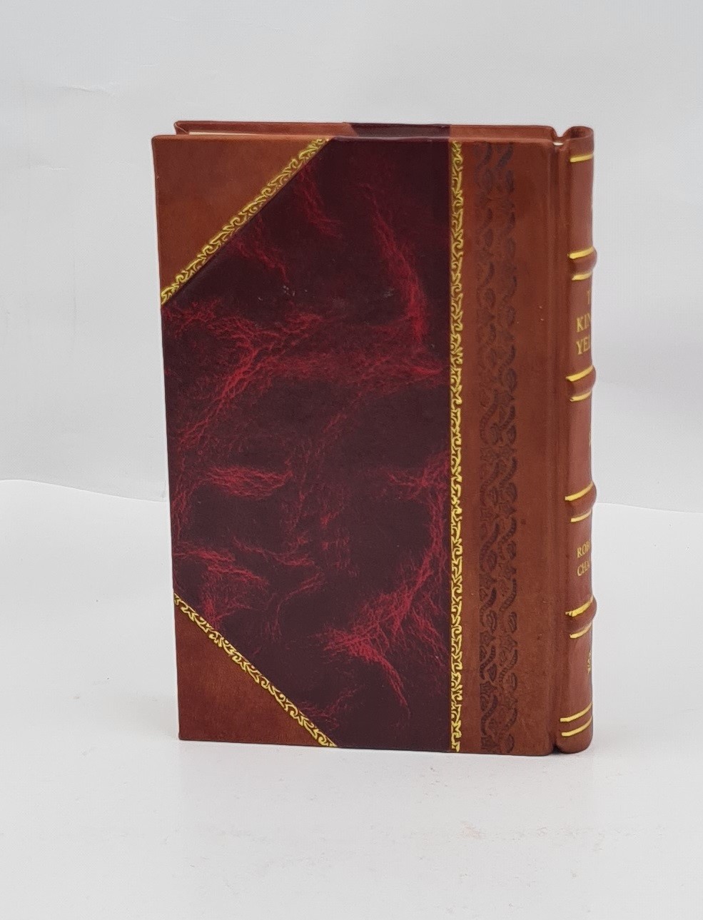 The king in yellow 1895 by Robert W. Chambers [Leather Bound]