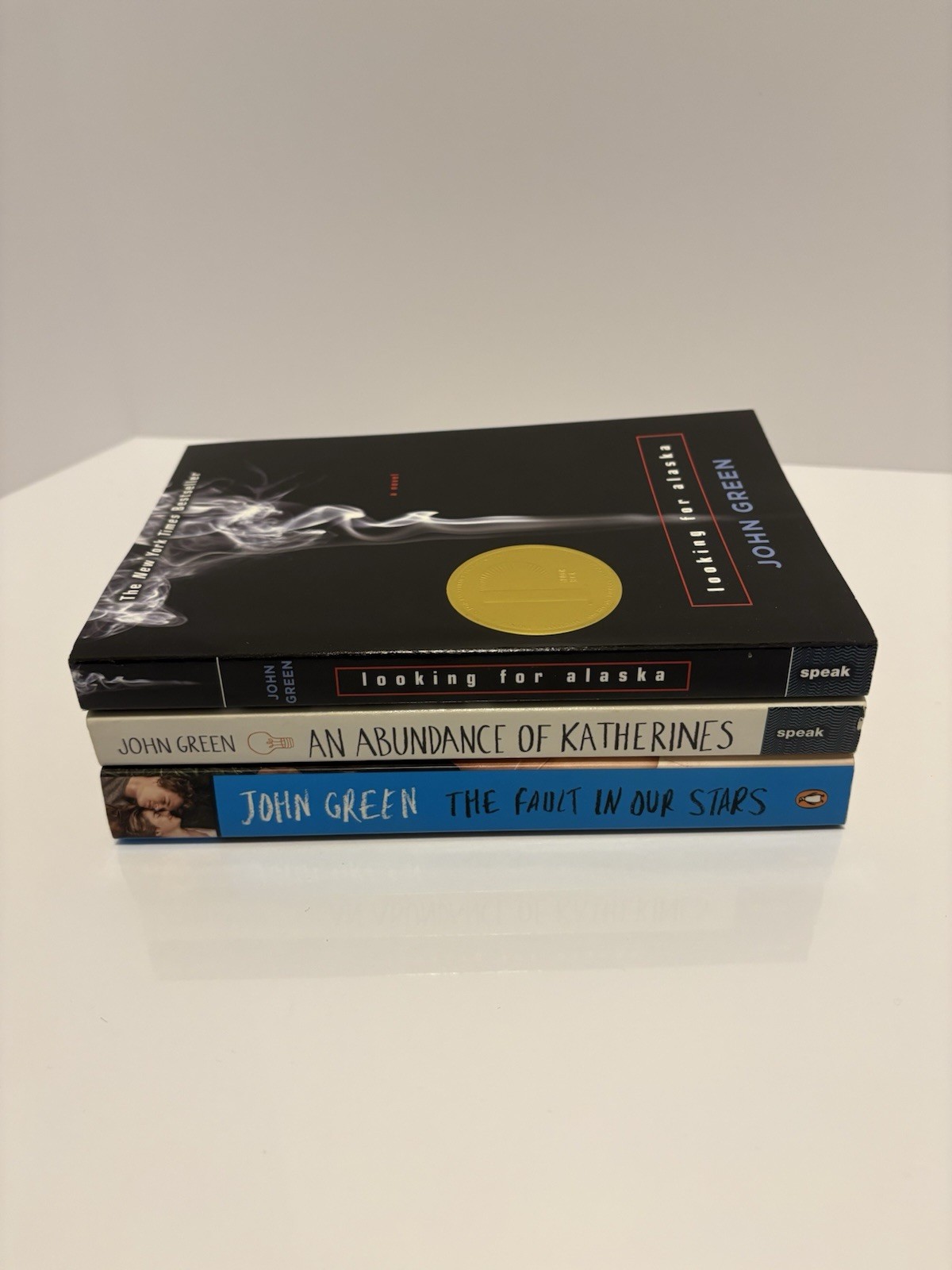 John Green YA Fiction Book Lot Set of 3