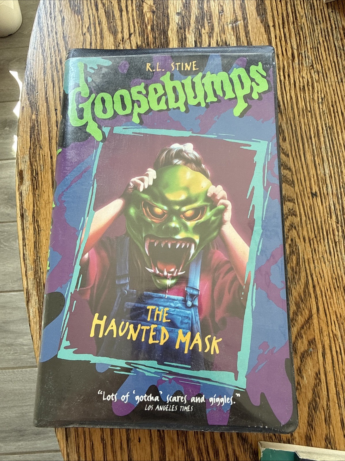 Goosebumps Books Lot Of 18 RL Stine & VHS Tape- see pics/g10