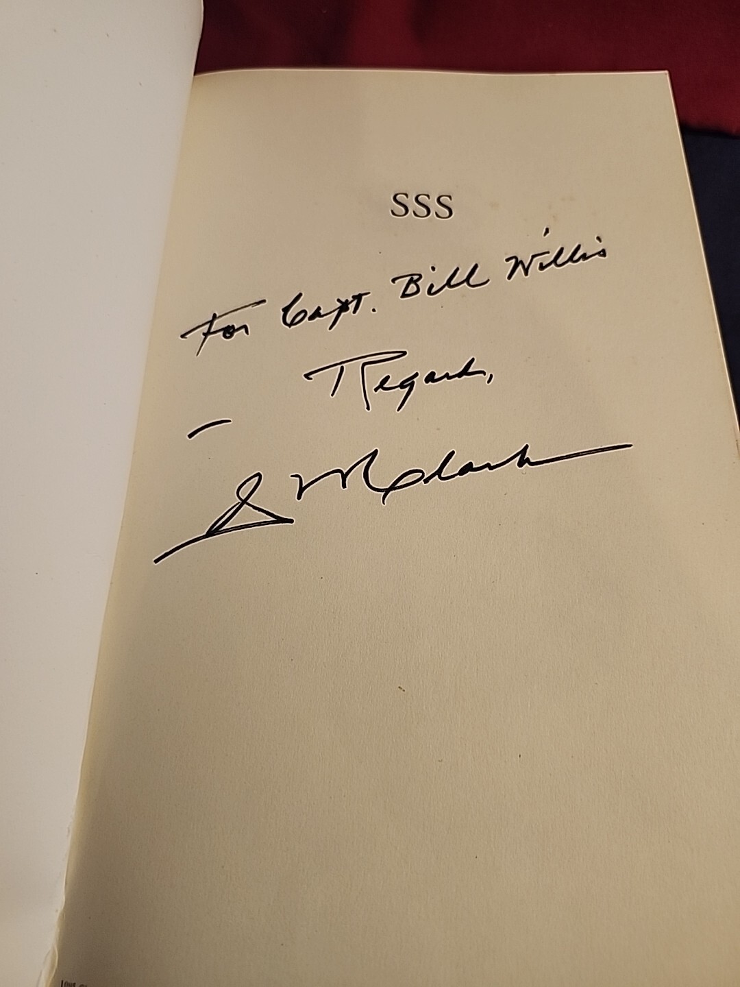 SSS Signed Paperback Book Chronicles WWII Experiences Dec.1941-Jan.1946