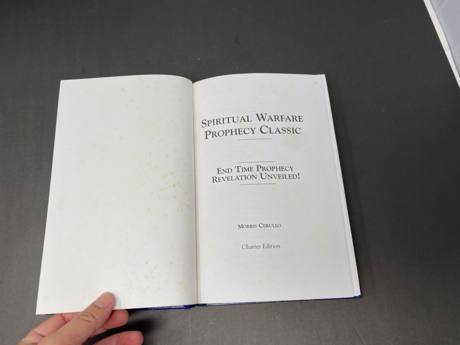 Spiritual Warfare Prophecy Classic: End Time Prophecy Revelation Charter Edition