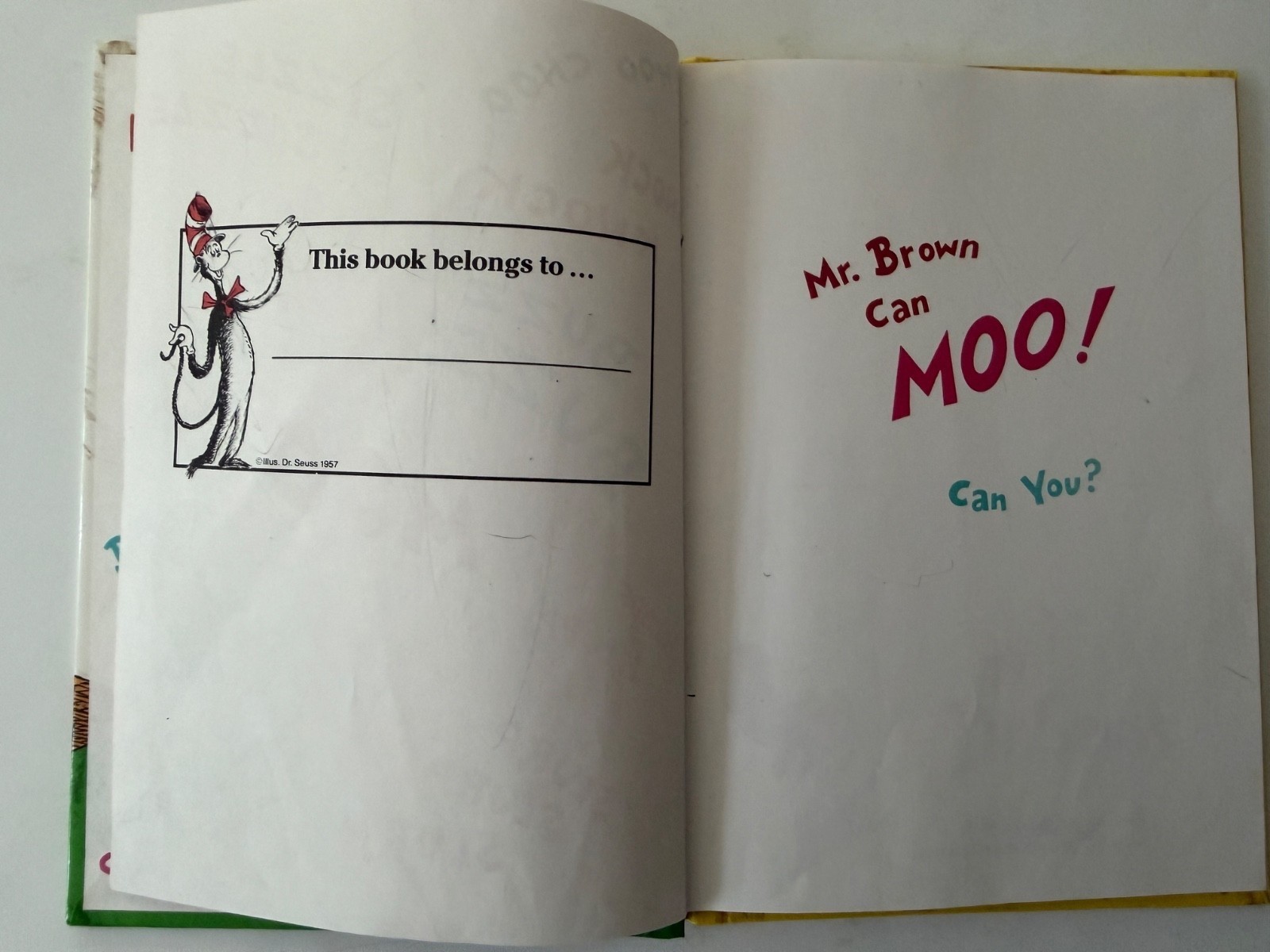 Lot of 10: Dr Seuss Random Miscellaneous Hardcover Books for Kids ~ Free Ship!