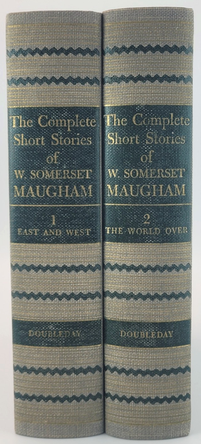 W Somerset Maugham Complete Short Stories 2 Vol Box Set Hardcover Vintage 1952