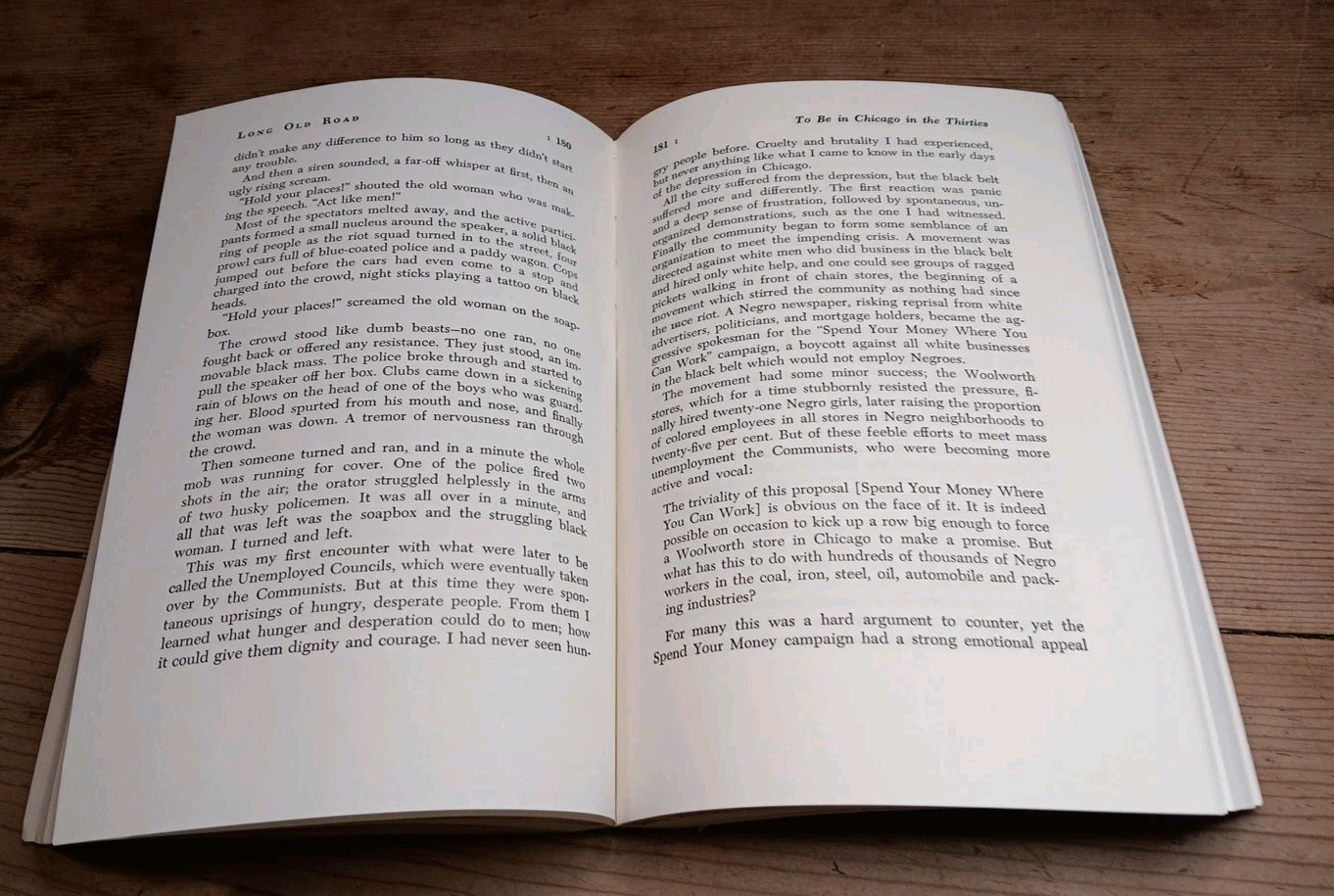 Horace R Cayton Long Old Road An Autobiography 1970 Washington PB Book