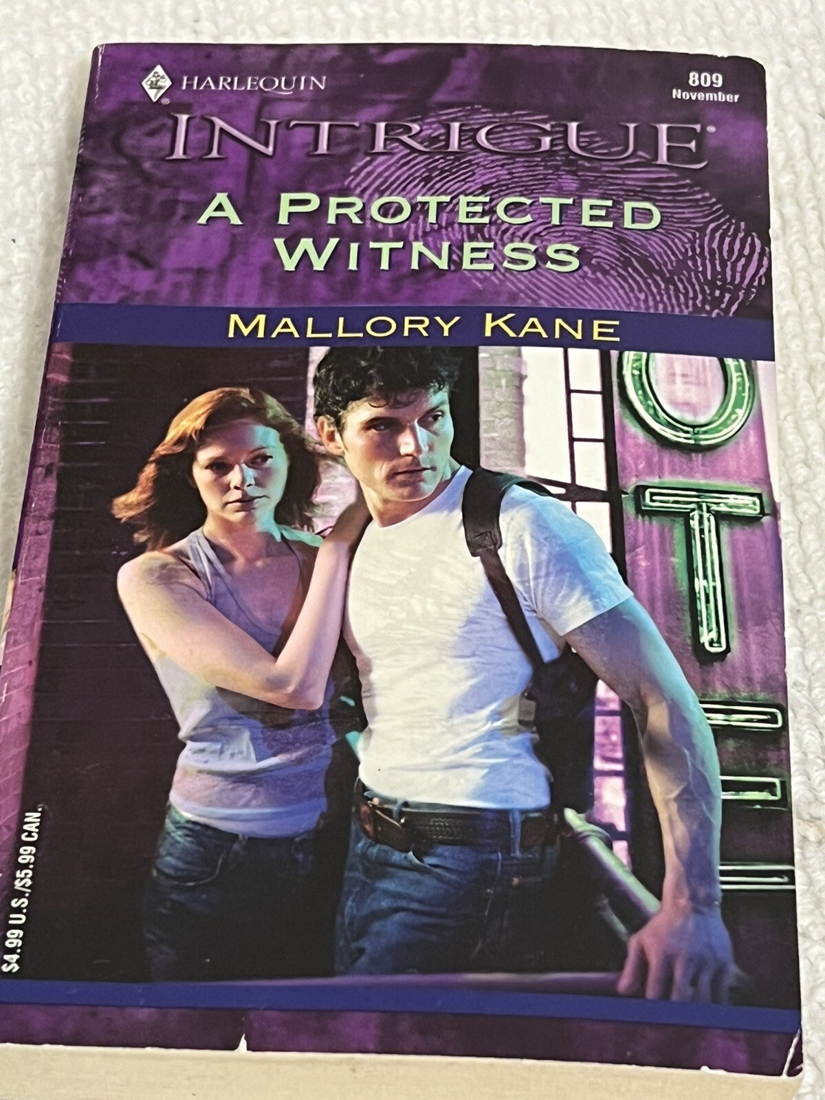 Harlequin Intrigue Series Lot 4 Paperback Books