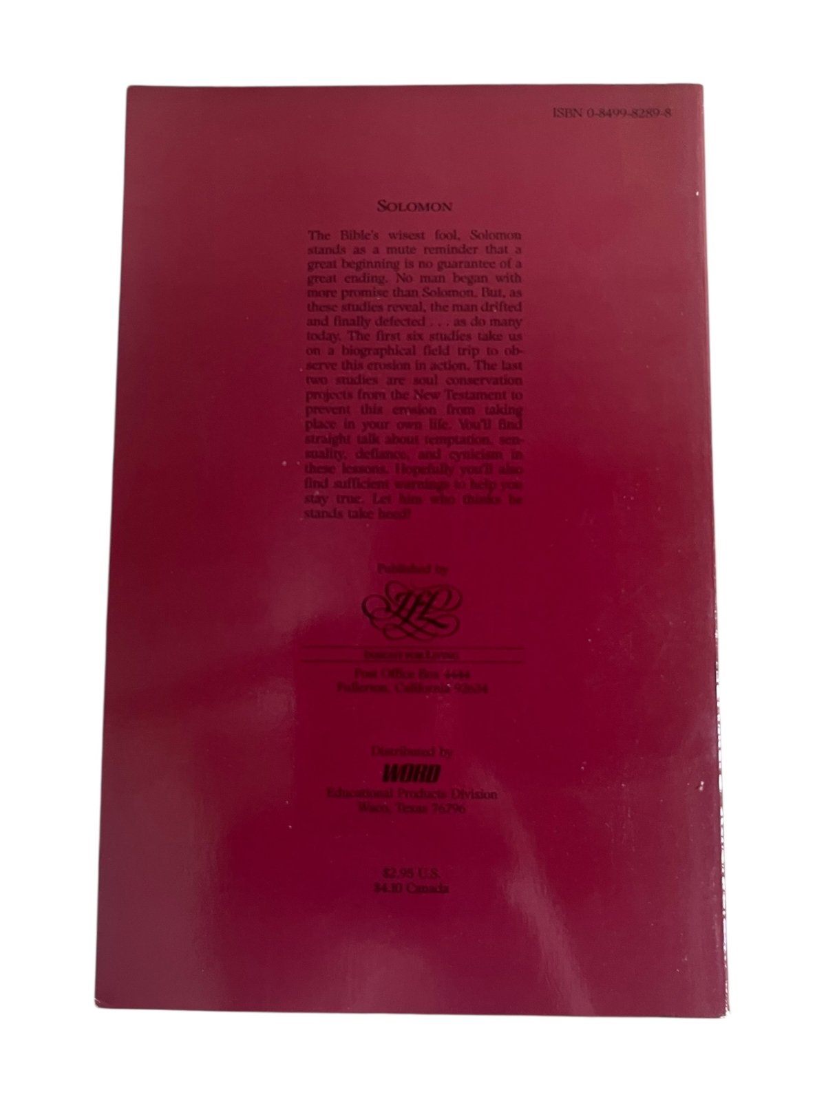 Solomon: Bible Study Guide
