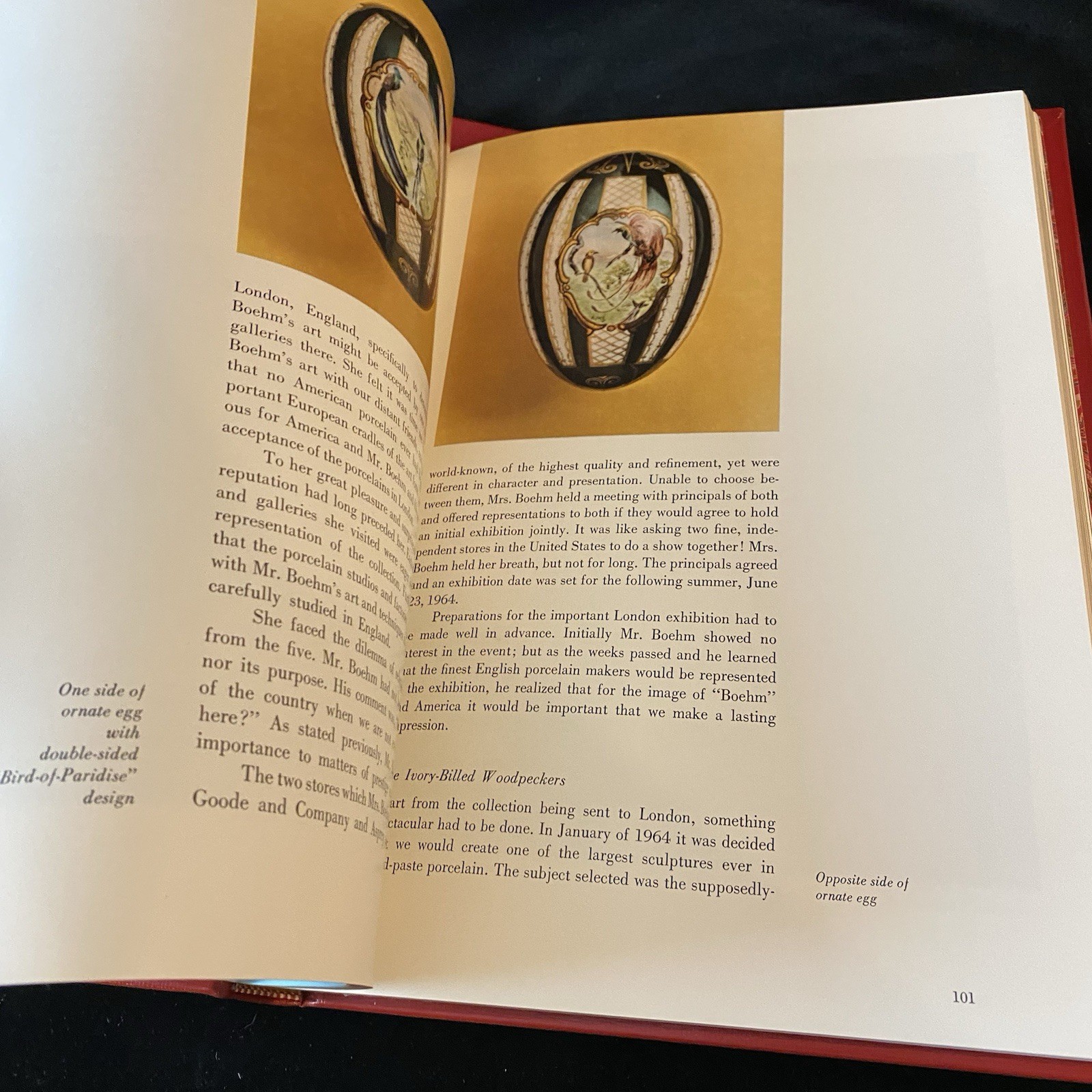 Signed Ltd Ed Edward Marshall Boehm 1913-1969 Book Slipcase Missing Medallion