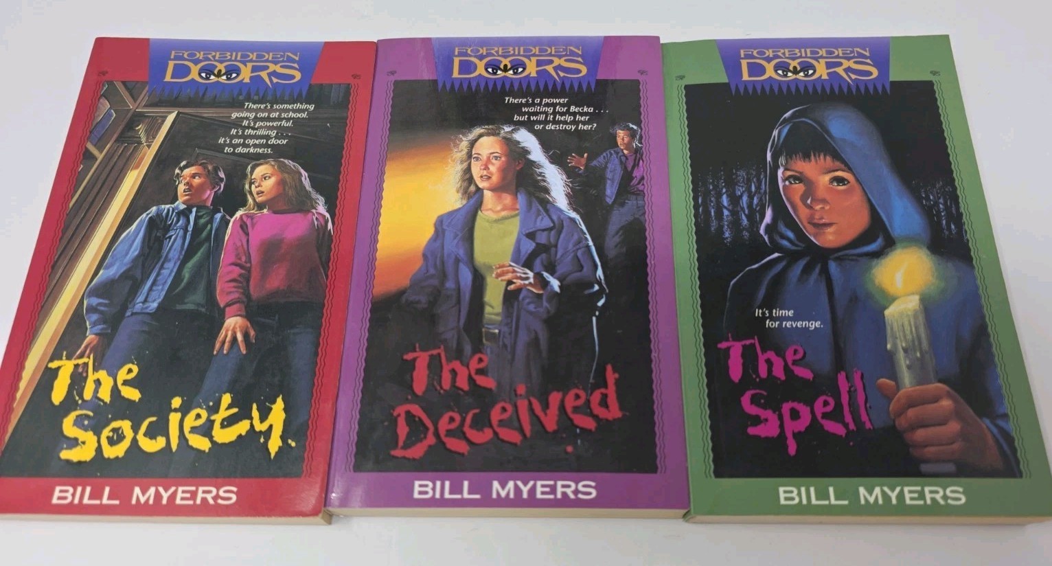 Lot of 15 Bill Myers Books BLOODHOUNDS, INC. 1-10, My Life As… Forbidden Doors