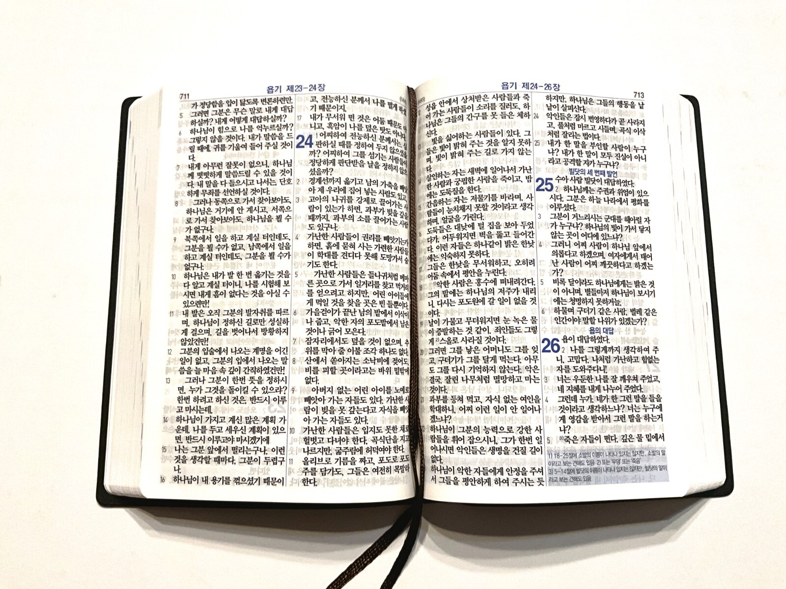 Korean Bible – Revised Korean Standard Version – Brown Metallic Etched Vinyl