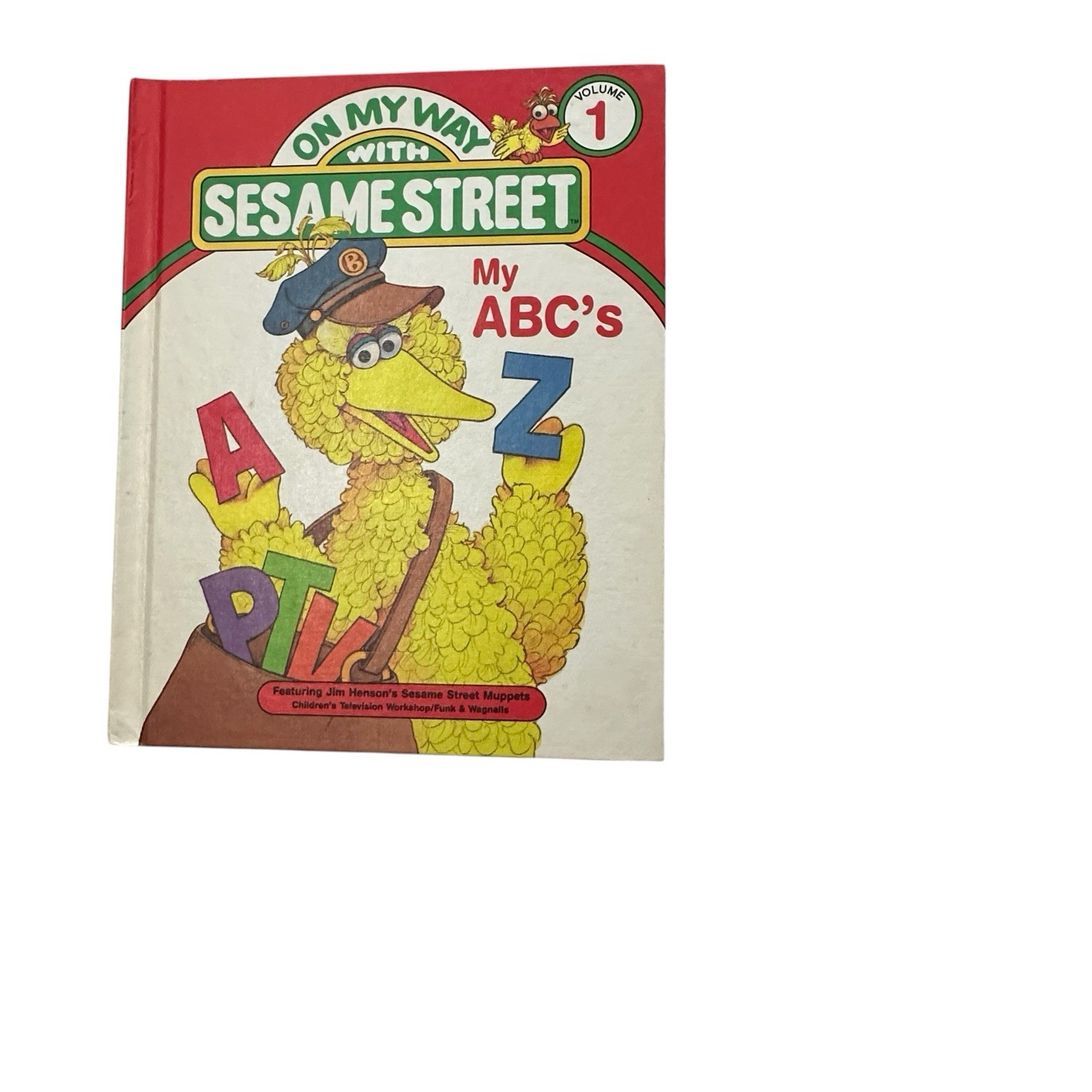 1989 On My Way With Sesame Street Books Complete Set 1-15 CTW Funk & Wagnalls