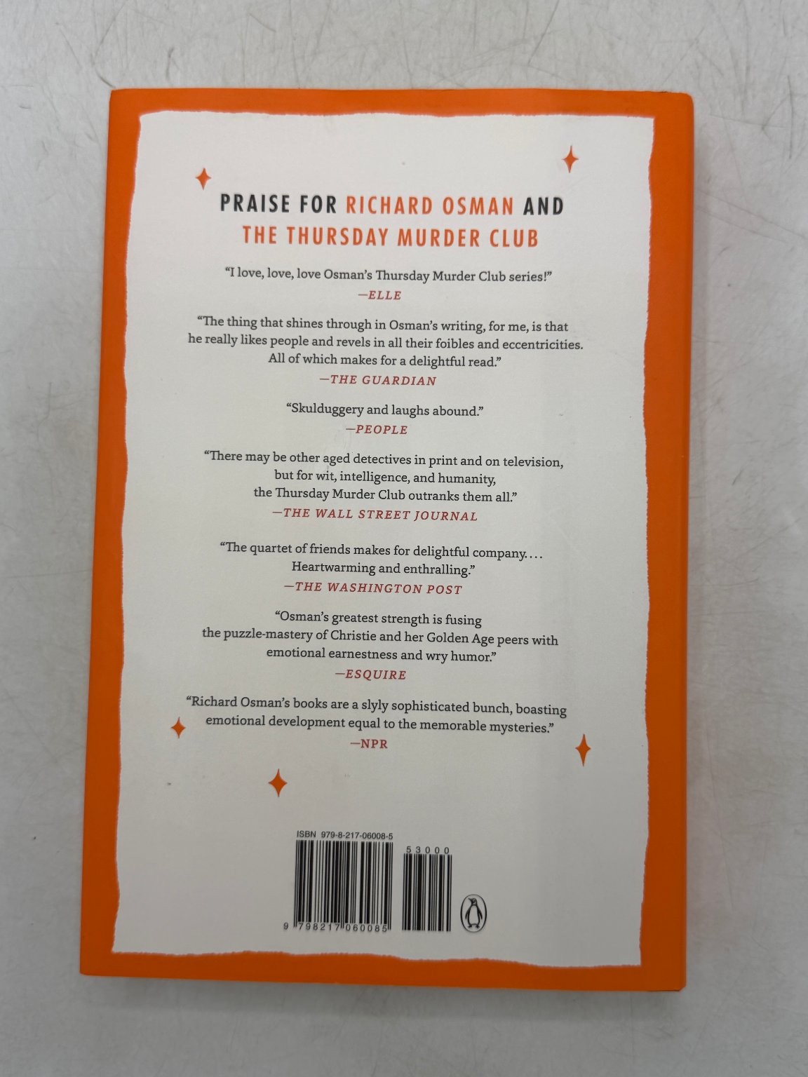 The Impossible Fortune Richard Osman 2025 1st Print B&N Exclusive Mystery Viking