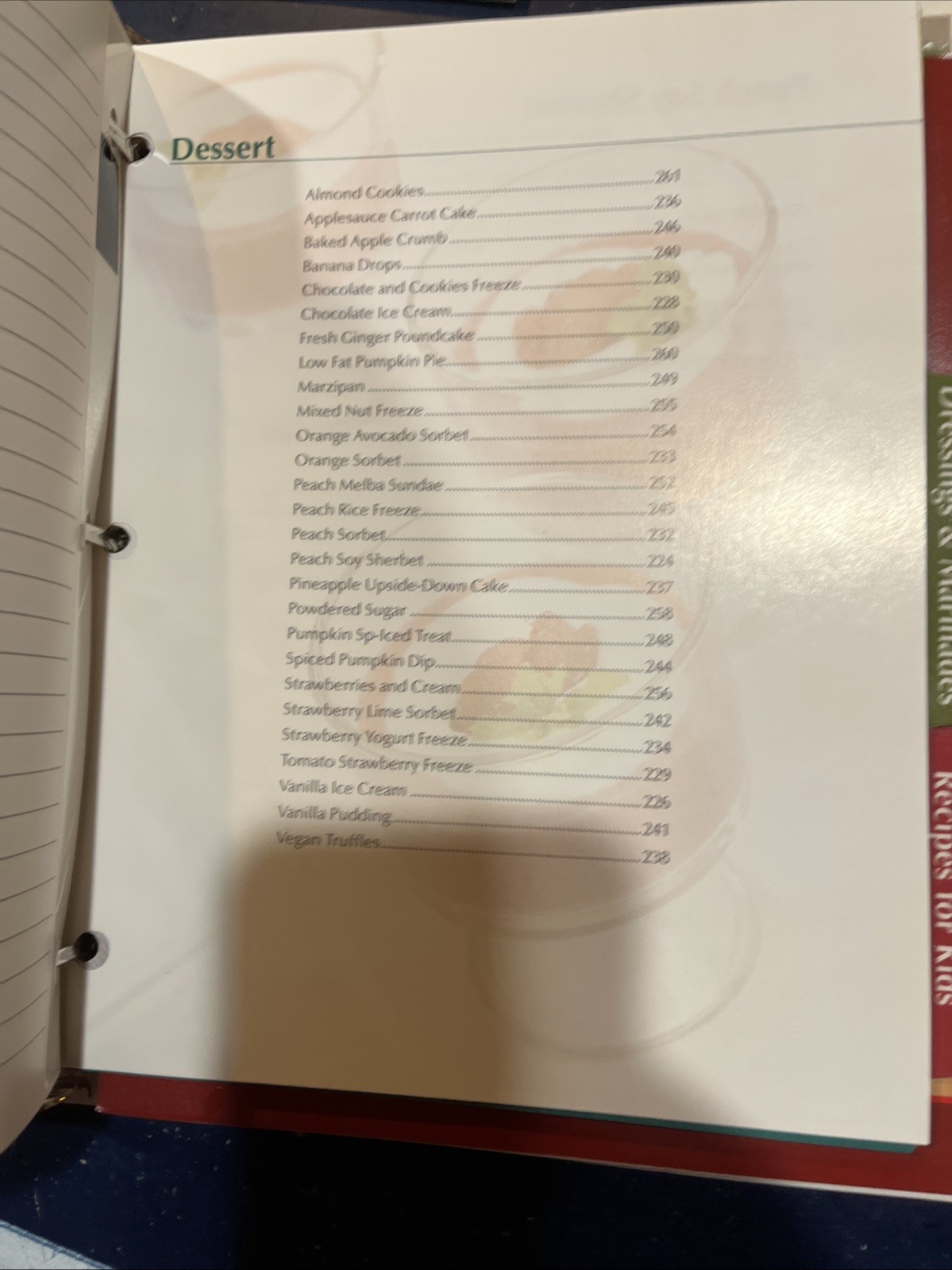 Vita-Mix Whole Food Recipes 3-Ring Binder & Owner’s Manual, 2009 Spiral HC +