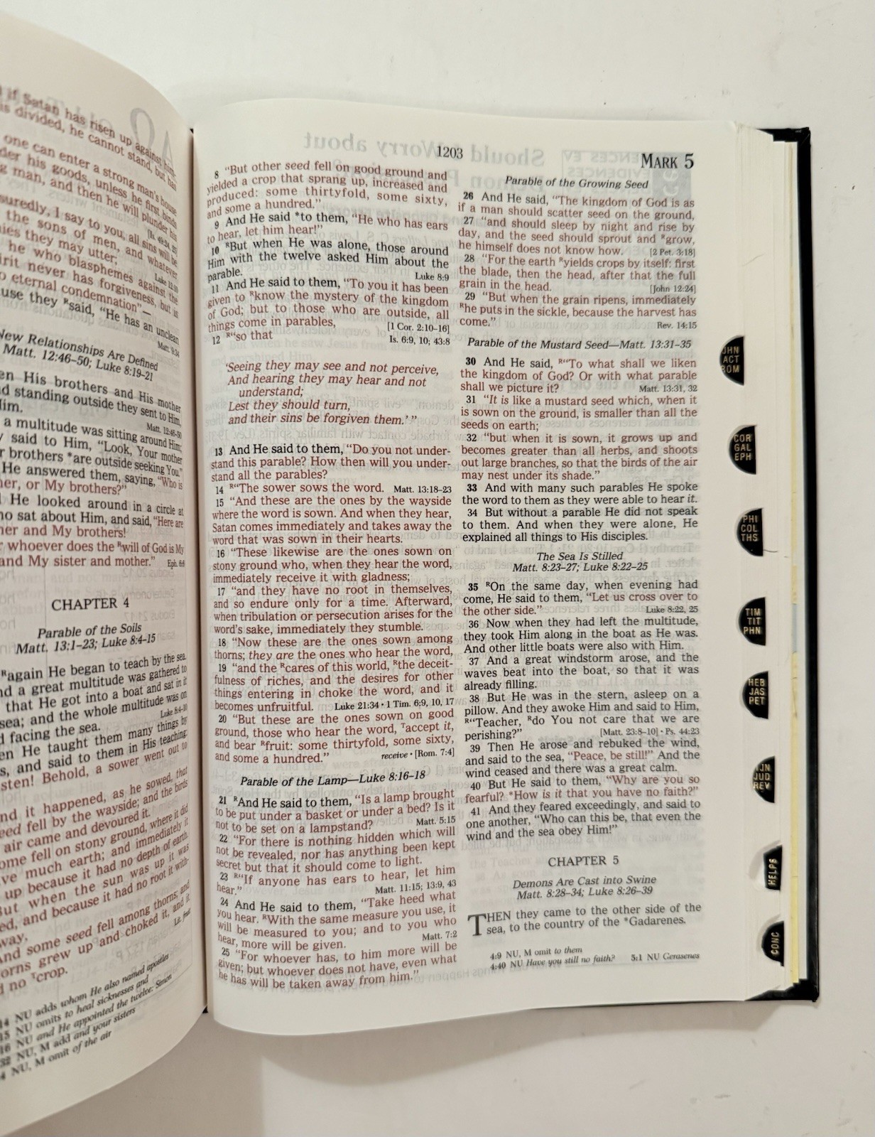 John Hagee Prophecy Study Bible NKJV Nelson 1462 Black Hardcover THUMB INDEX ED