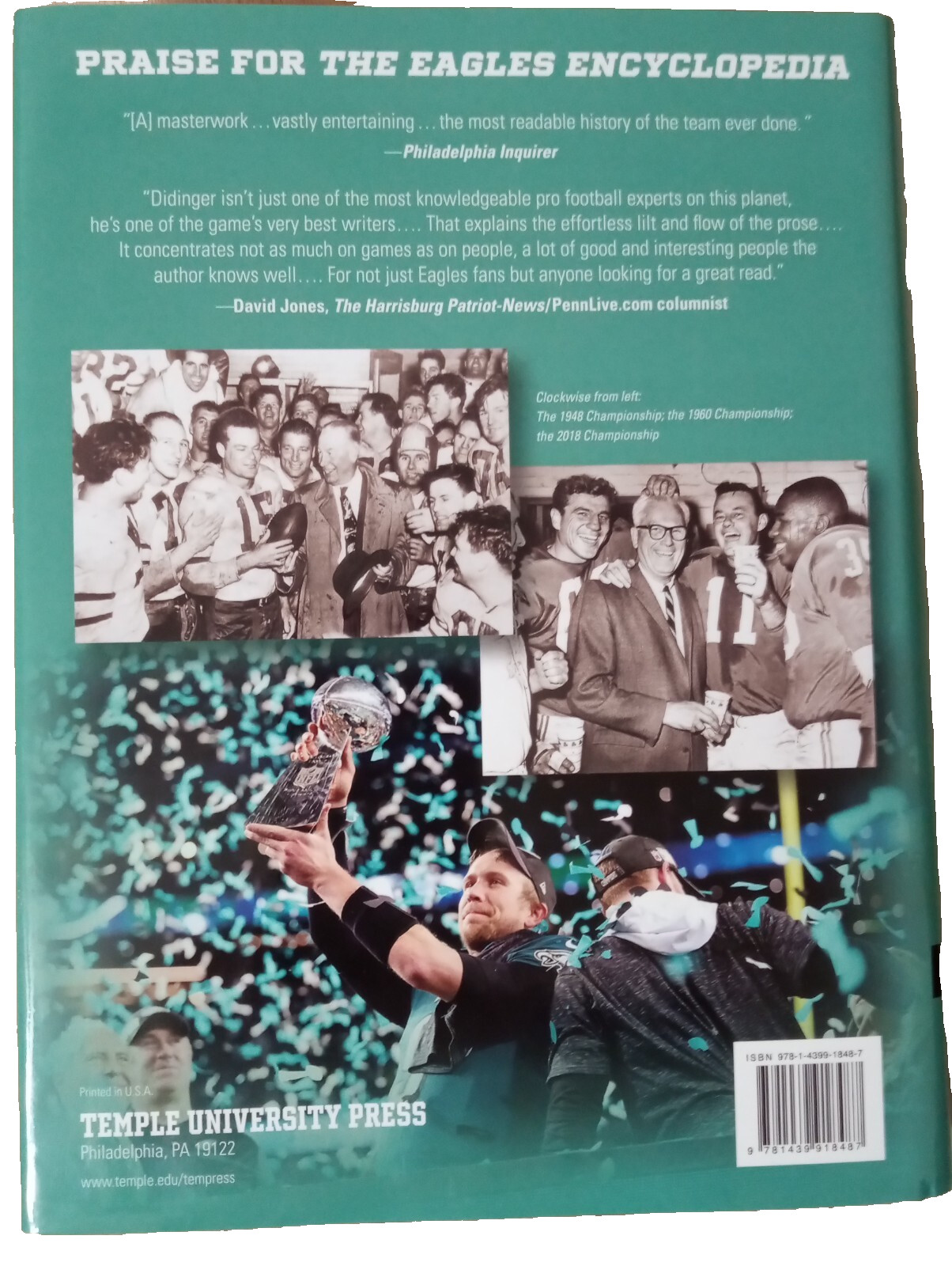 NEW~ The Eagles Encyclopedia: Champions Edition – Hardcover By Ray Didinger