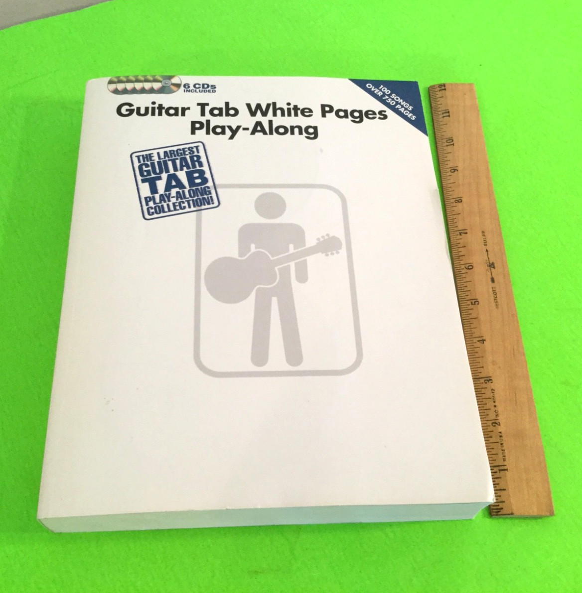 GUITAR TAB WHITE PAGES – PLAY-ALONG Hal Leonard With 6 Cds