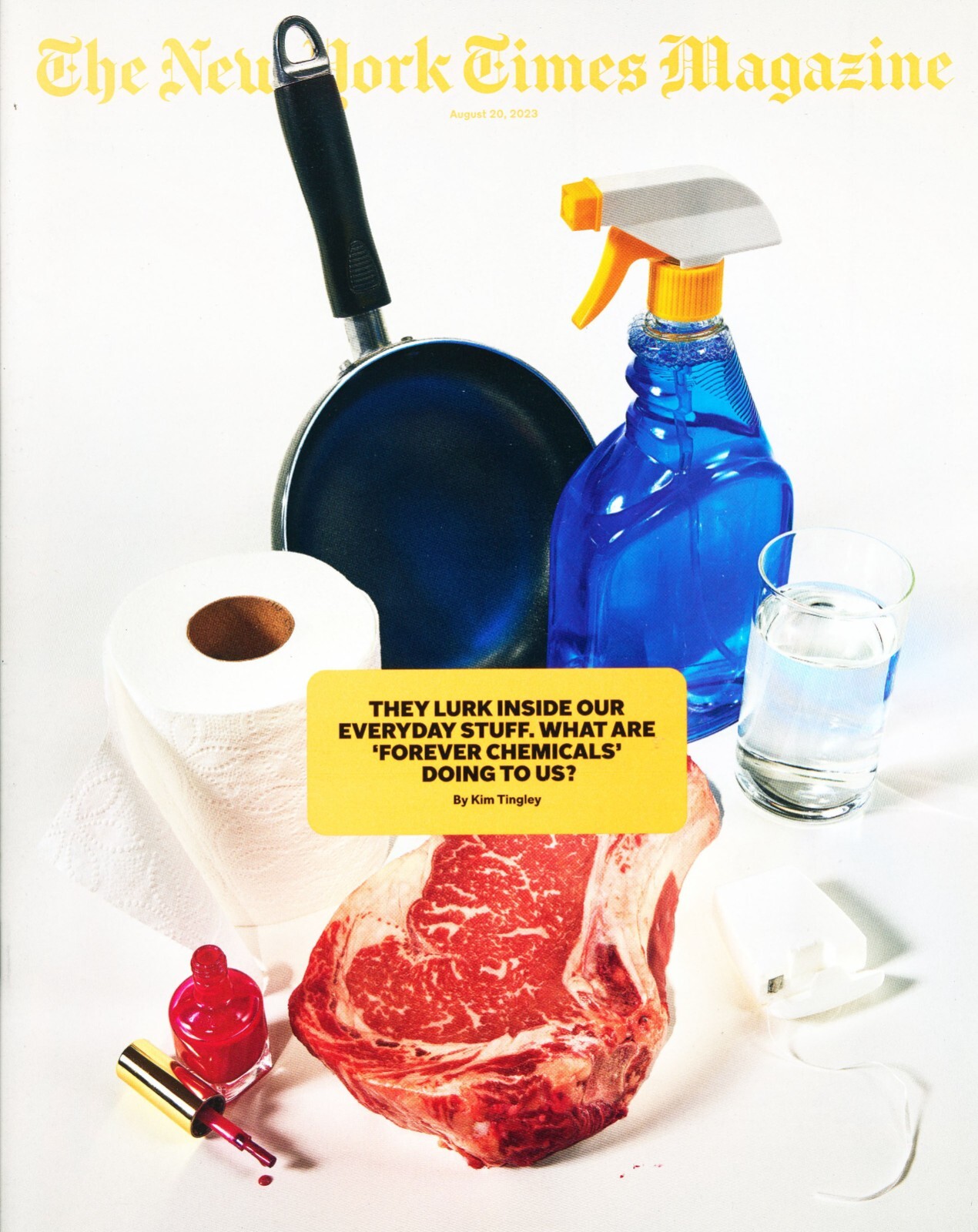 NEW YORK TIMES MAGAZINE August 20 2023 FOREVER CHEMICALS PFAs Matthieu Ricard