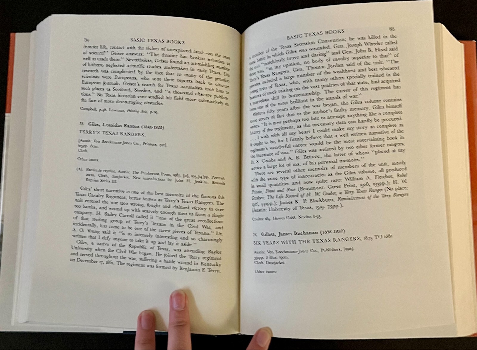Basic Texas Books : An Annotated Bibliography of Selected Works for a…