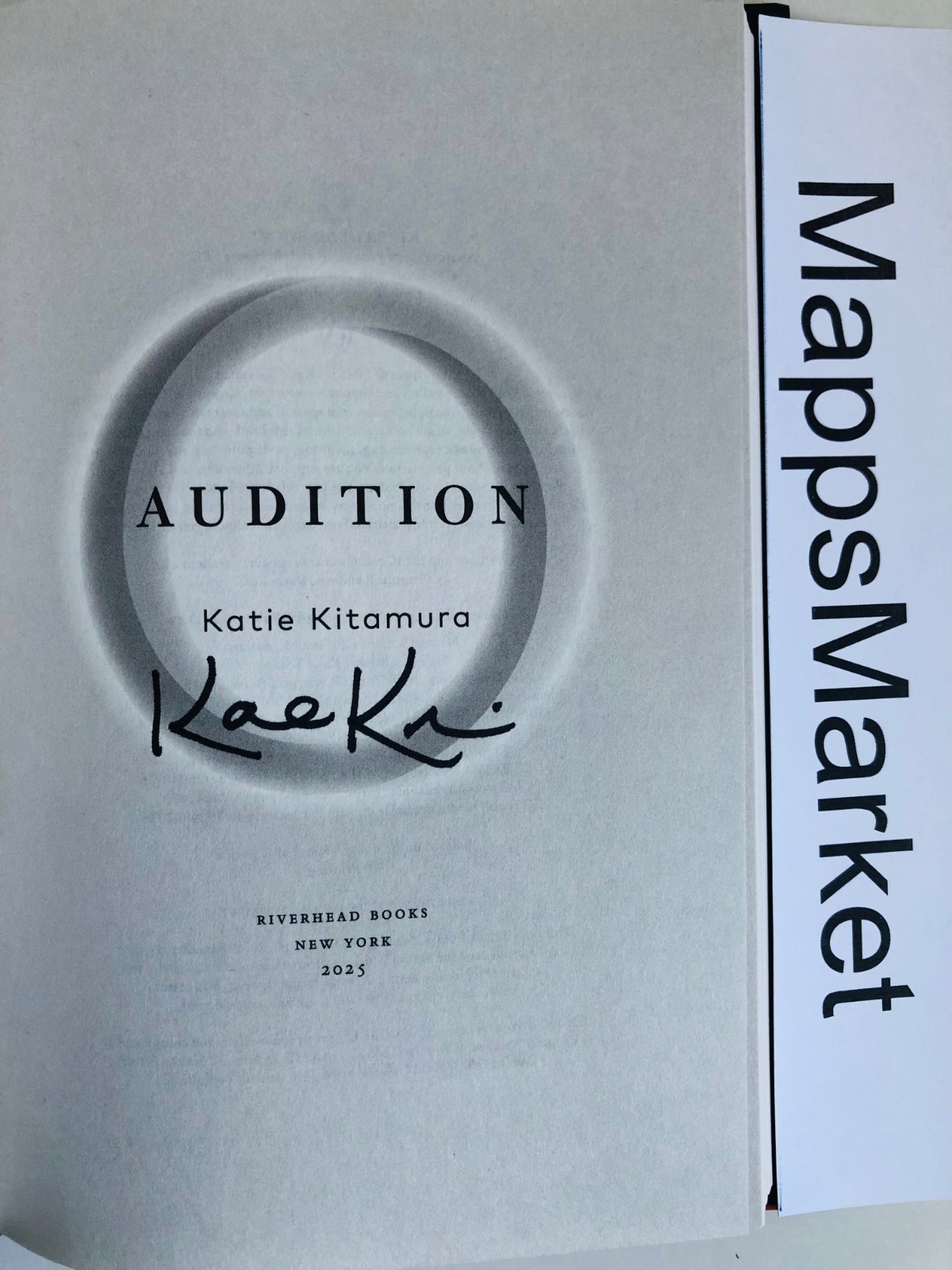 Audition: A Novel SIGNED by Katie Kitamura 1st/4th (2025, Hardcover)