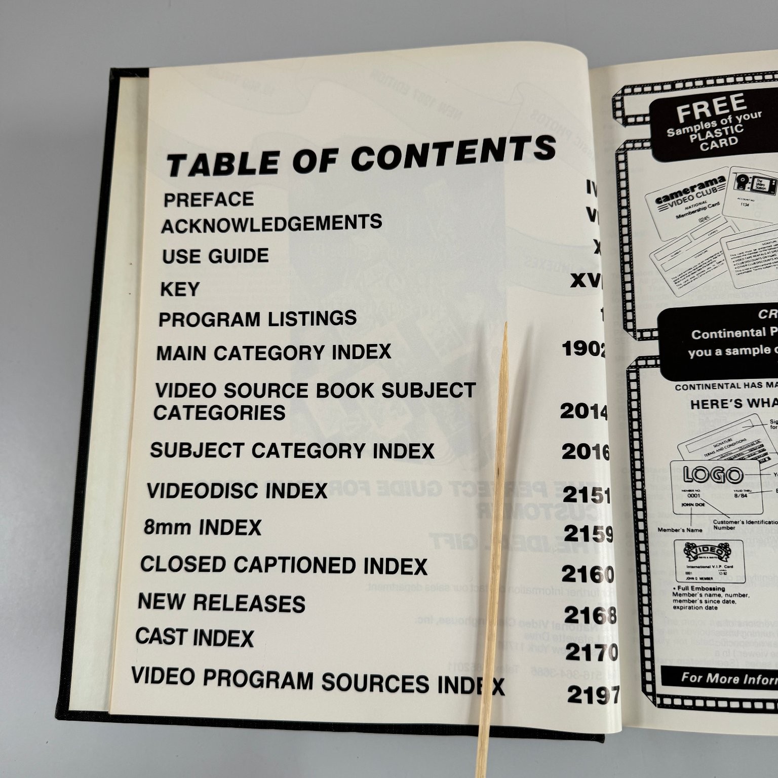 The Video Source Book Eighth Edition 1986 Professional Volume NV Clearinghouse