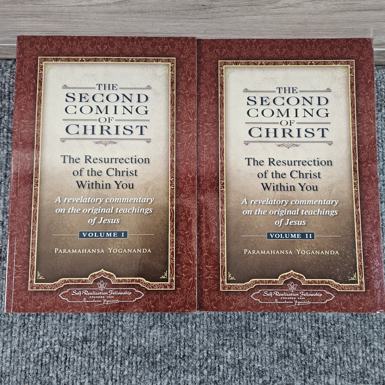 Second Coming of Christ Paramahansa Yogananda 2 Volume Boxed Set
