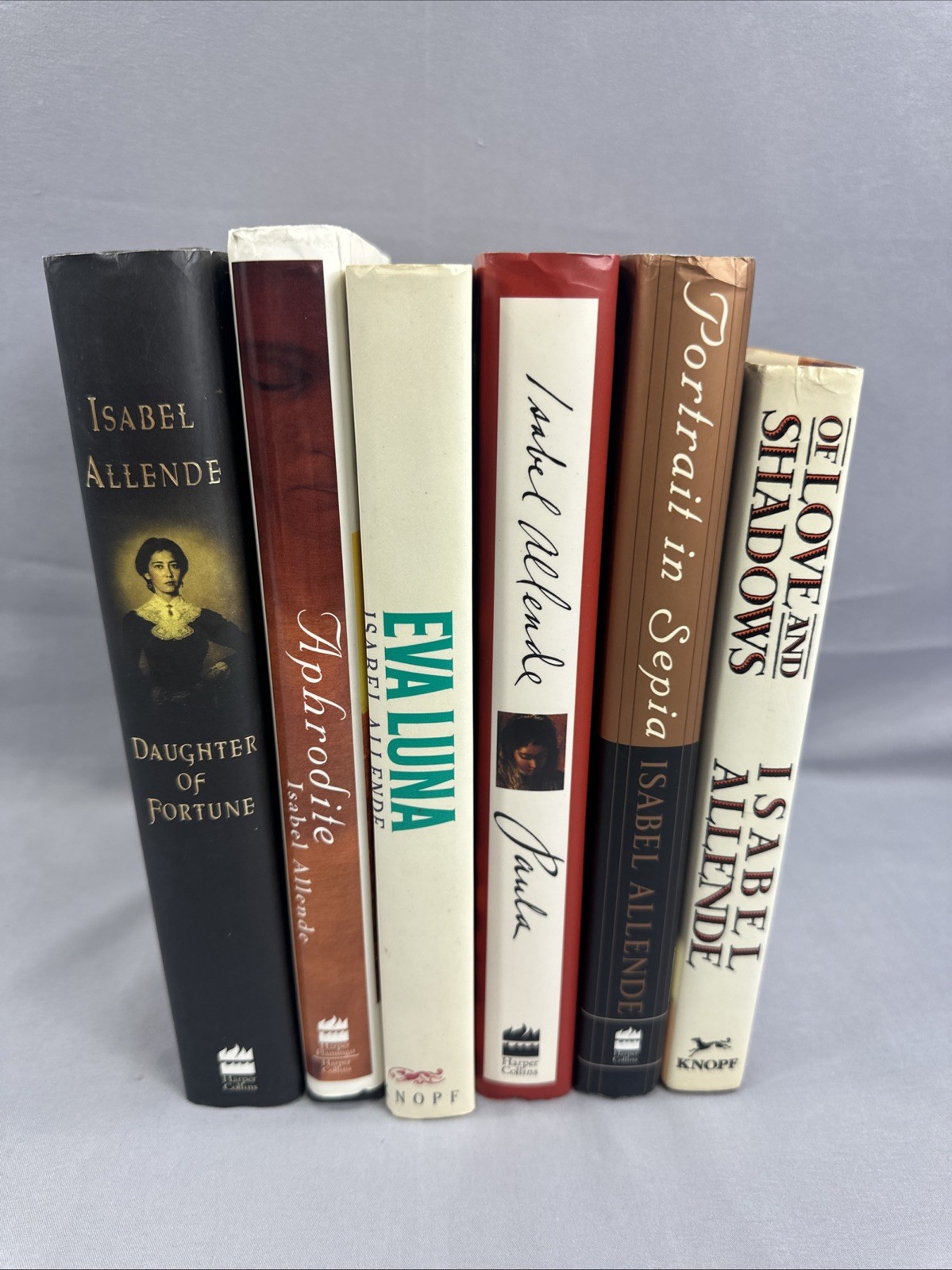 6 Isabel Allende HC/DJ Books Various Mixed Titles