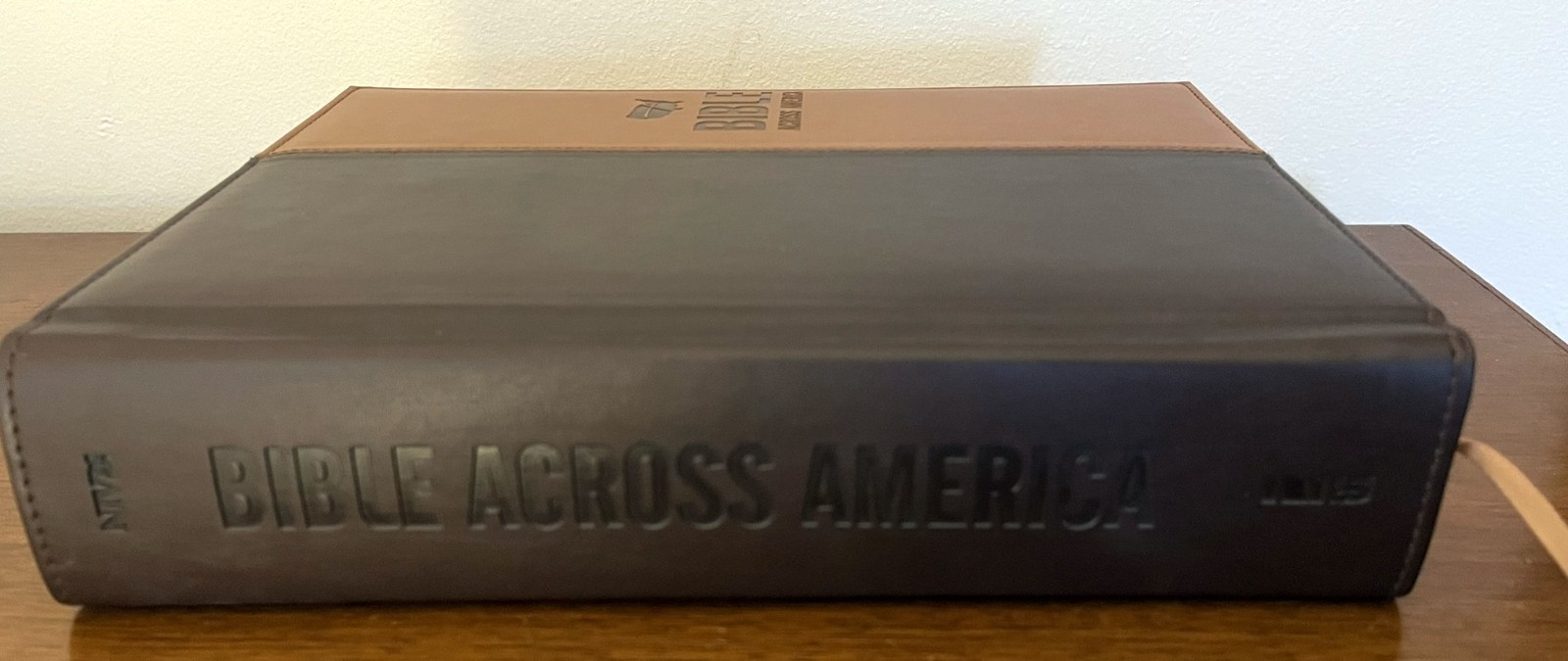 NIV Bible Across America by Zondervan Staff (2009, Leather) Very Good