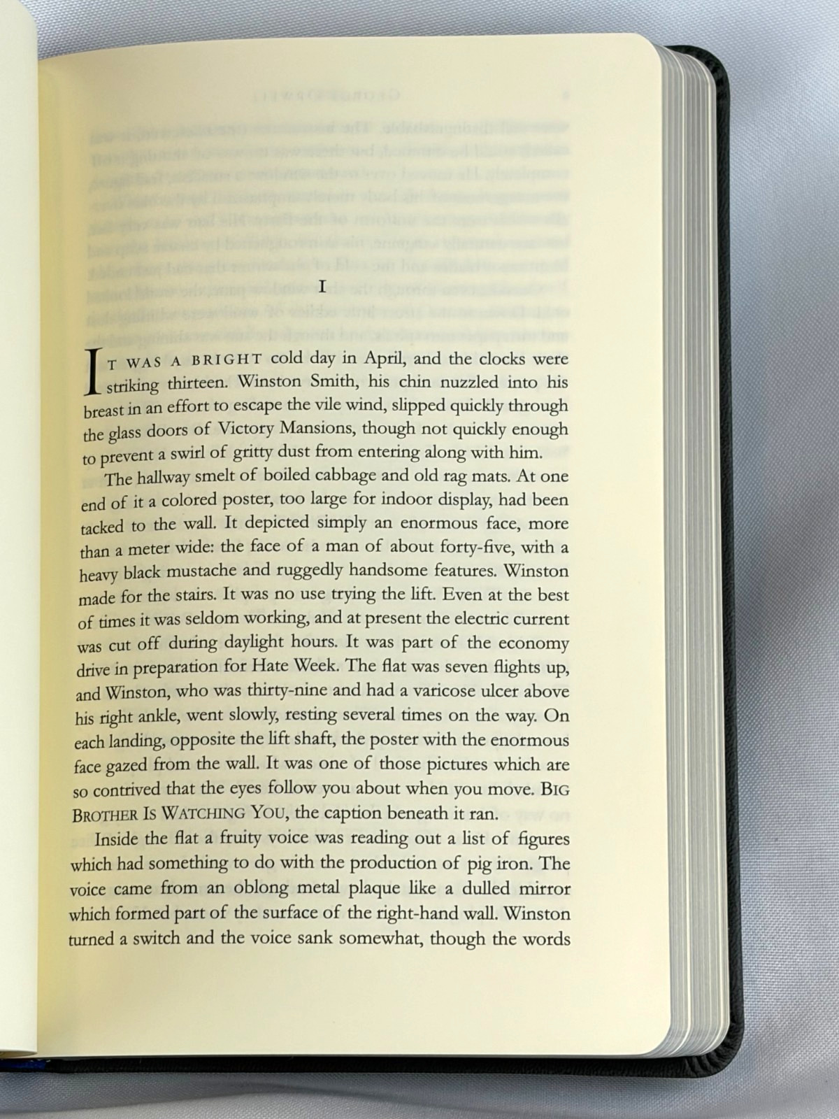 George Orwell – 1984 Nineteen Eighty-Four Faux Leather Deluxe Classic *New*