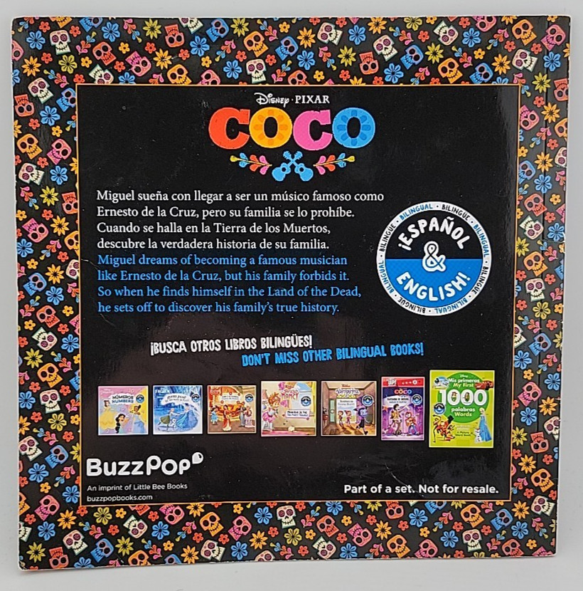 Disney/Pixar Coco: Movie Storybook / Libro basado en la película (English-S…