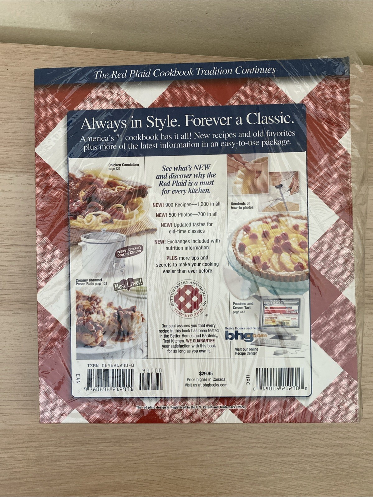 SEALED Better Homes and Gardens New Cook Book 12th Edition New 5-Ring HC