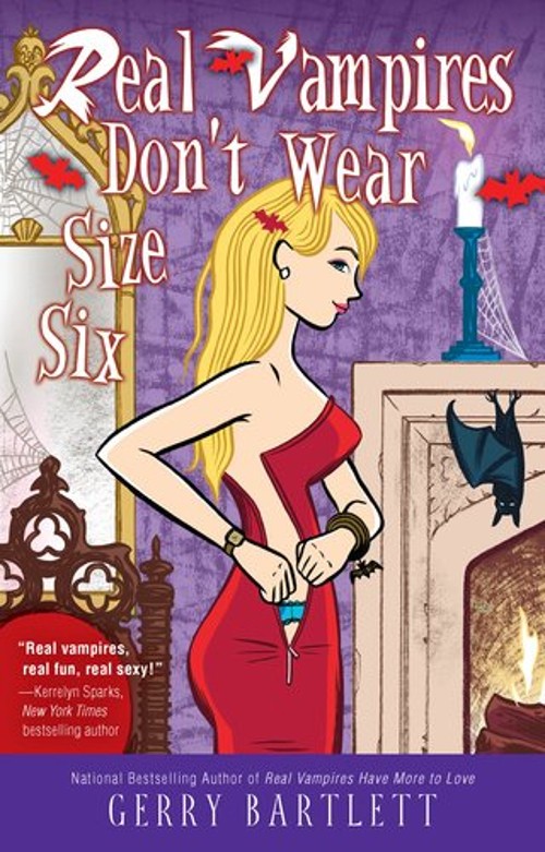 Real Vampires Don’t Wear Size Six Paperback Gerry Bartlett