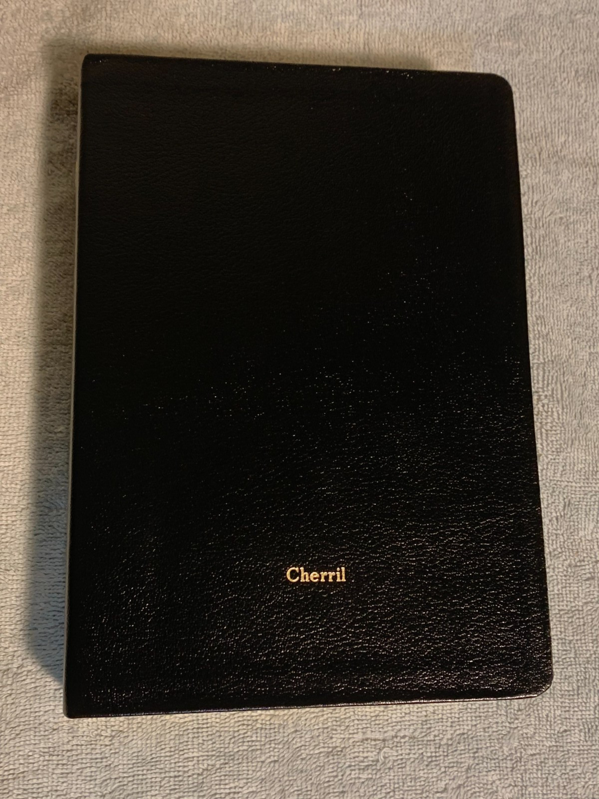 Concordia Self-Study Bible NIV Lutheran (Red Letter Ed.) Genuine Leather/Gilt