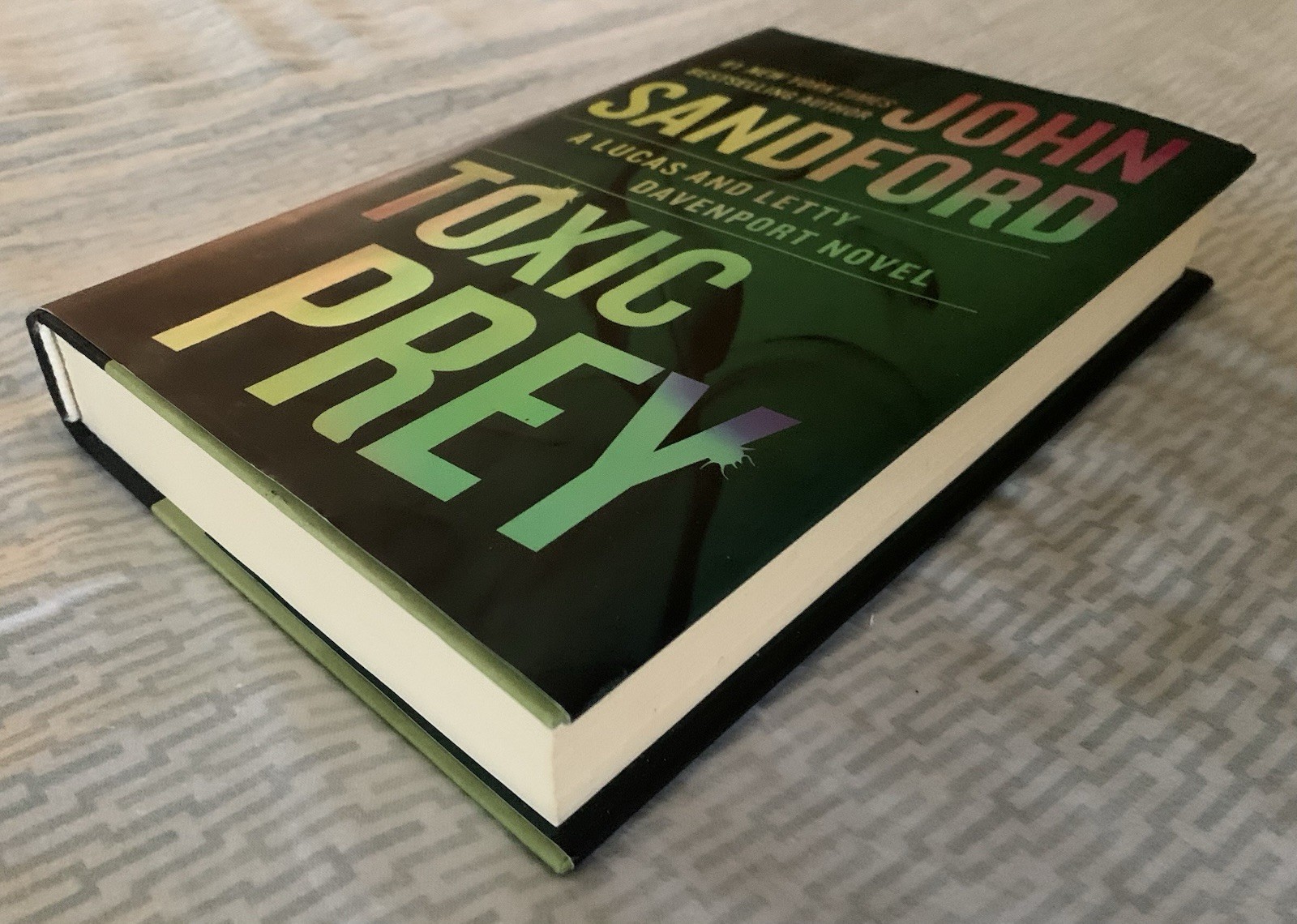 Toxic Prey by John Sandford, First Edition, Hardcover, New