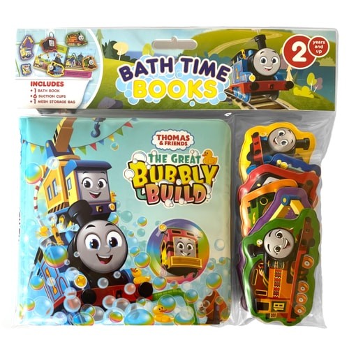 Thomas & Friends The Great Bubbly Build Bath Time Books – … (Bath Book)