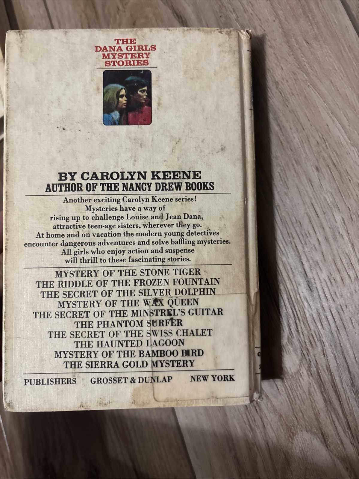 DANA GIRLS MYSTERY STORIES by Carolyn Keene VTG BOOK LOT of 4, Book 7 9 13 14